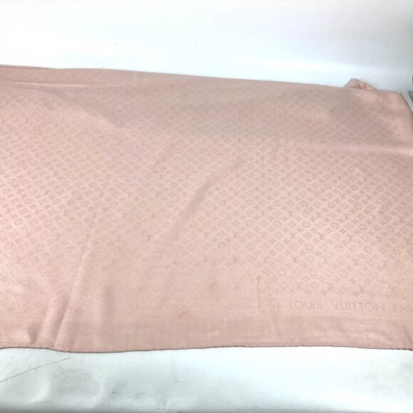 LOUIS VUITTON Monogram Shawl-Evermore Large format Stole / Shawl - Picture 7 of 12